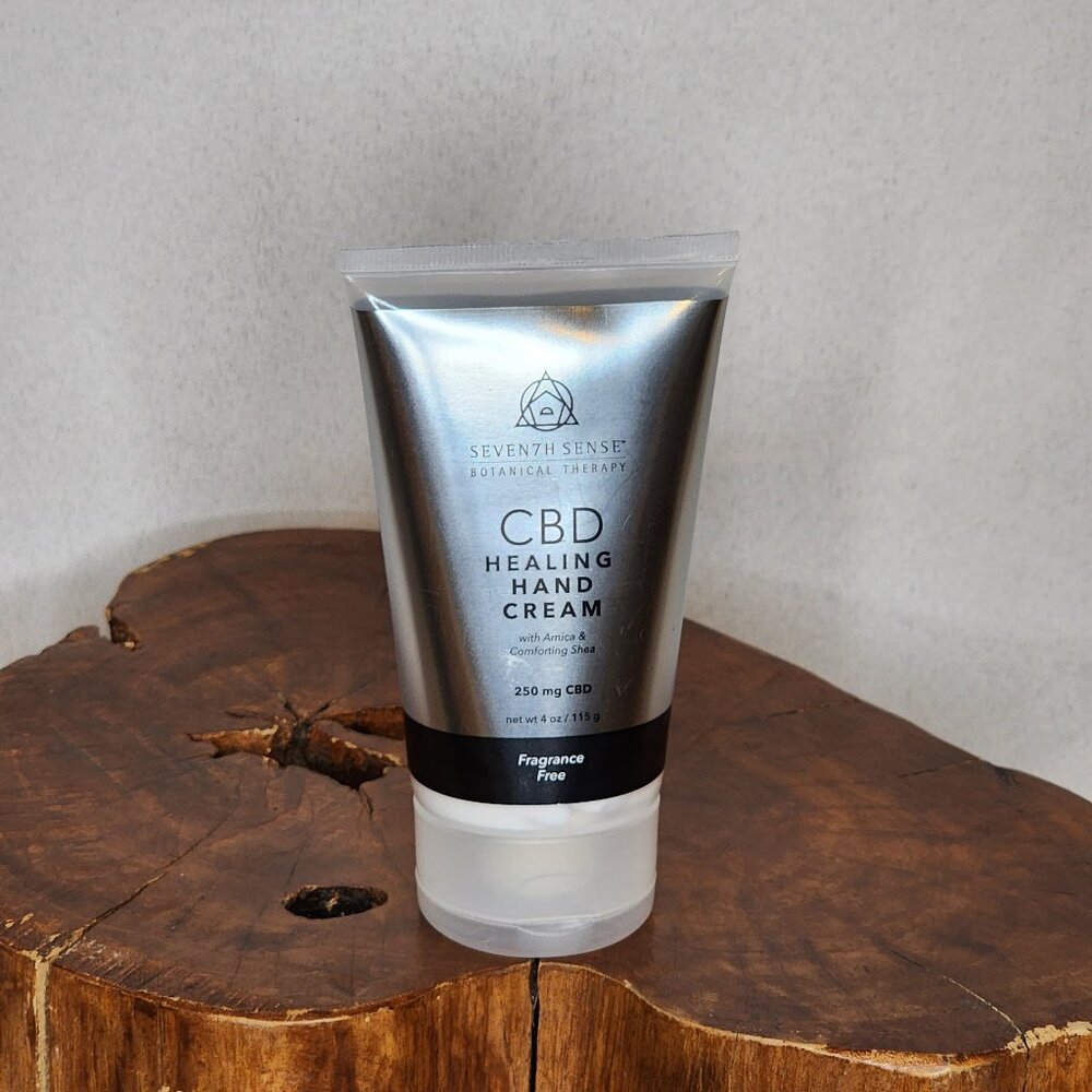 2-Pack Seven7h Sense CBD Healing Hand Cream Fragrance Free